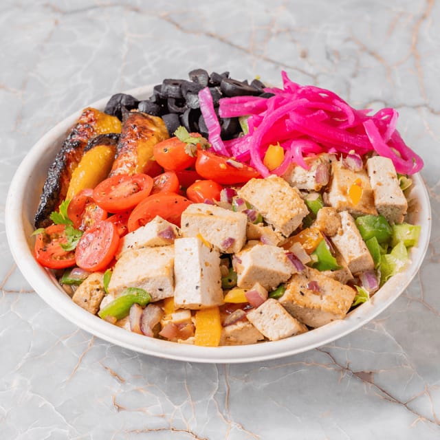 CYO Tofu Bowl.